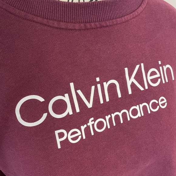 Calvin Klein Performance Lifestyle Crew Sweatshirt Size Large - Picture 4 of 10
